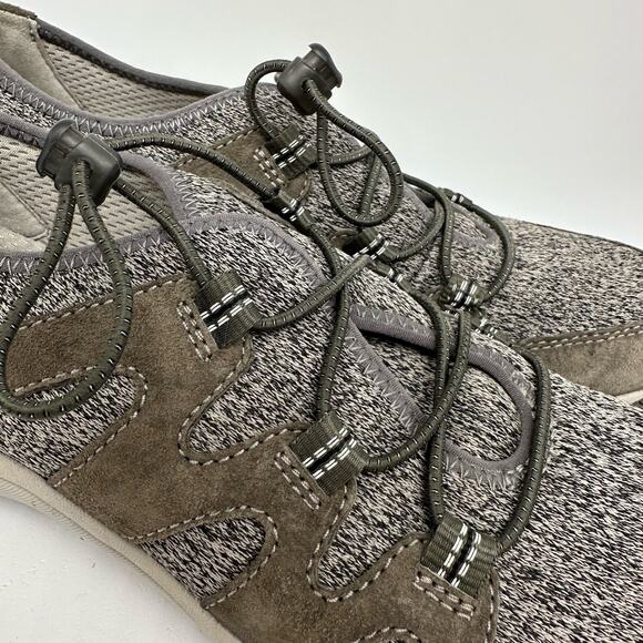 Dansko Holland Brown and Gray Drawstring Slip-On Comfort Sneakers Womens Sz 39 - Picture 12 of 15